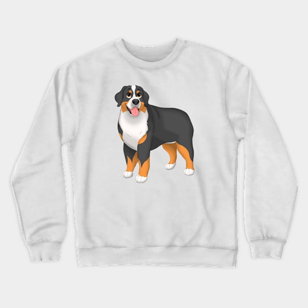 Bernese Mountain Dog Crewneck Sweatshirt by millersye